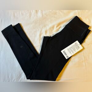 NWT Lululemon black merino wool blend leggings